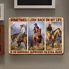 Cowboy - Vintage Metal Signs - 20*30cm/30*40cm - Western