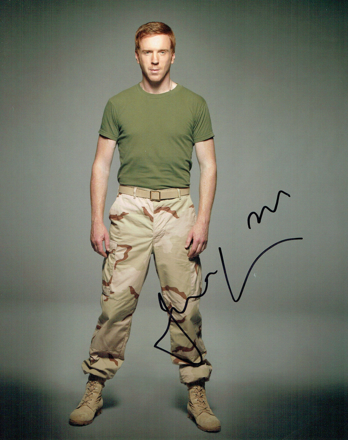 Damian LEWIS SIGNED Autograph Photo Poster painting AFTAL COA US Marine Nicholas Brody Homeland