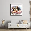 Bone Puppy-11CT Stamped Cross Stitch 40*40cm/15.75*15.75in tapestrymarket