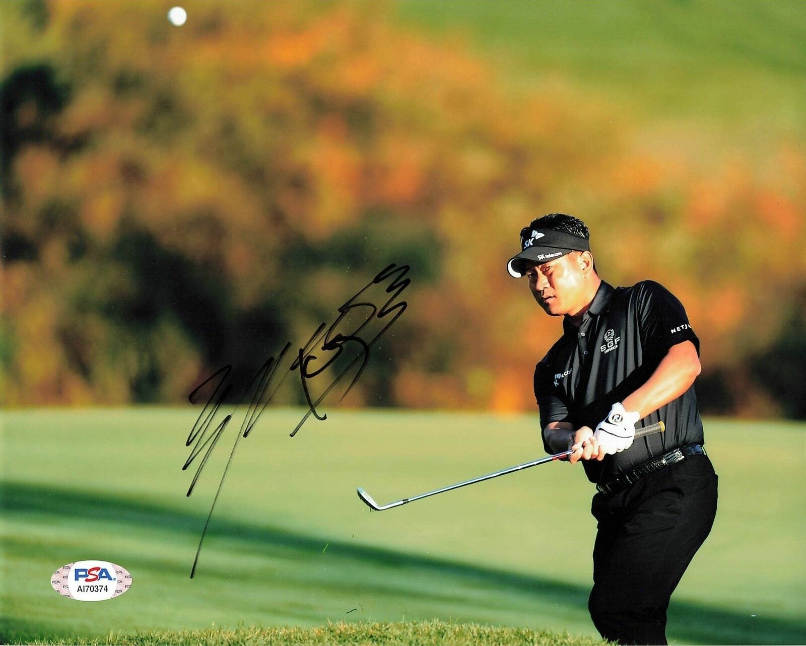 K.J. CHOI signed 8x10 Photo Poster painting PSA/DNA Autographed Golf