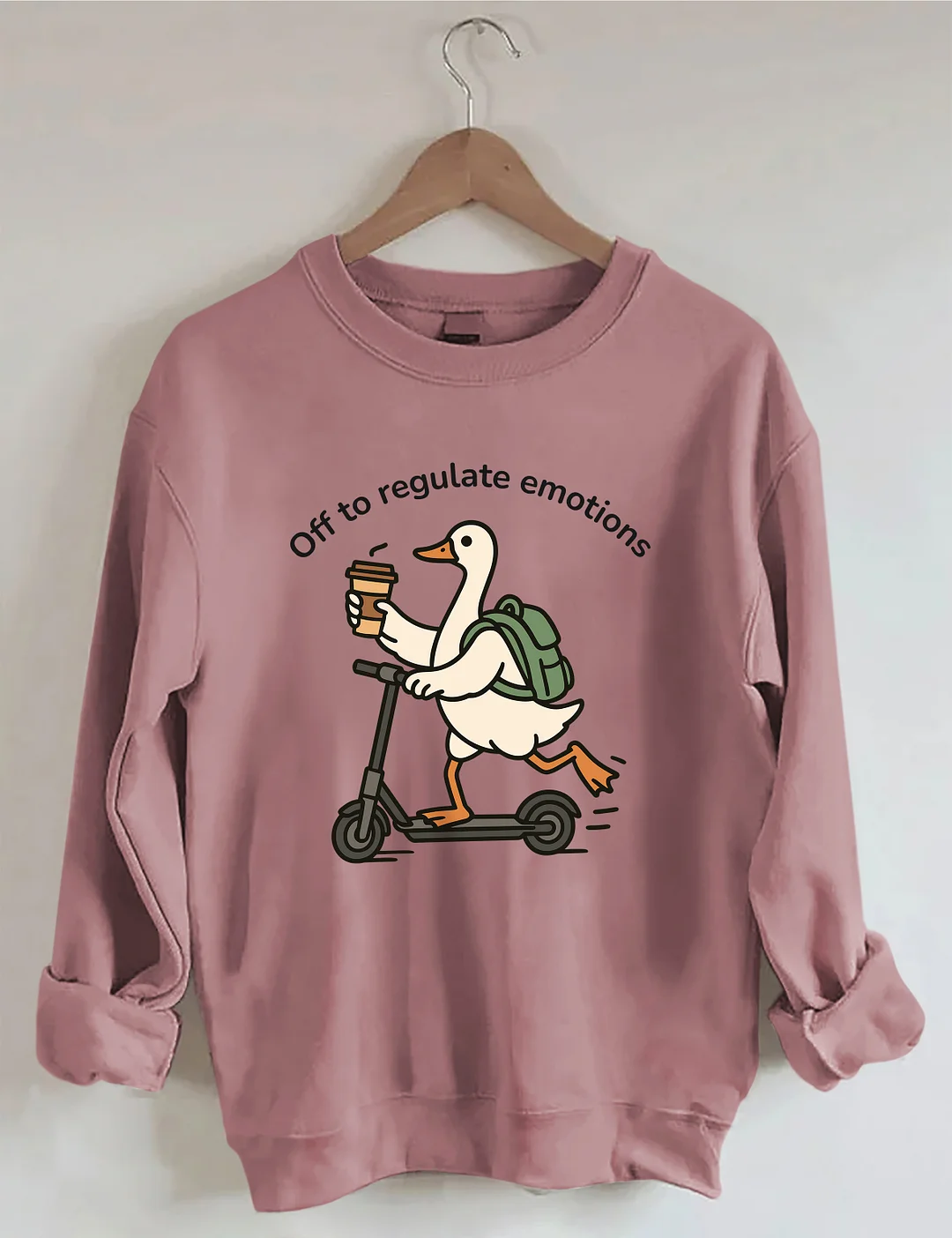 Off To Regulate Emotions Sweatshirt