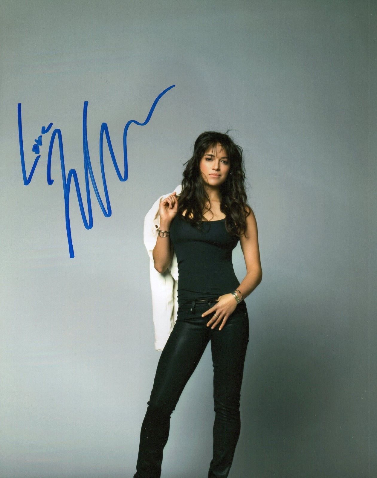 MICHELLE RODRIGUEZ AUTOGRAPHED SIGNED A4 PP POSTER Photo Poster painting PRINT 5