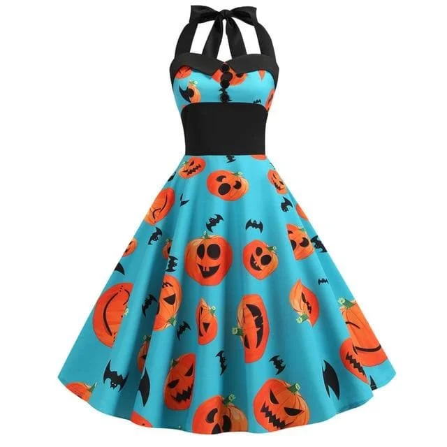 Halter Halloween Dress SP14236