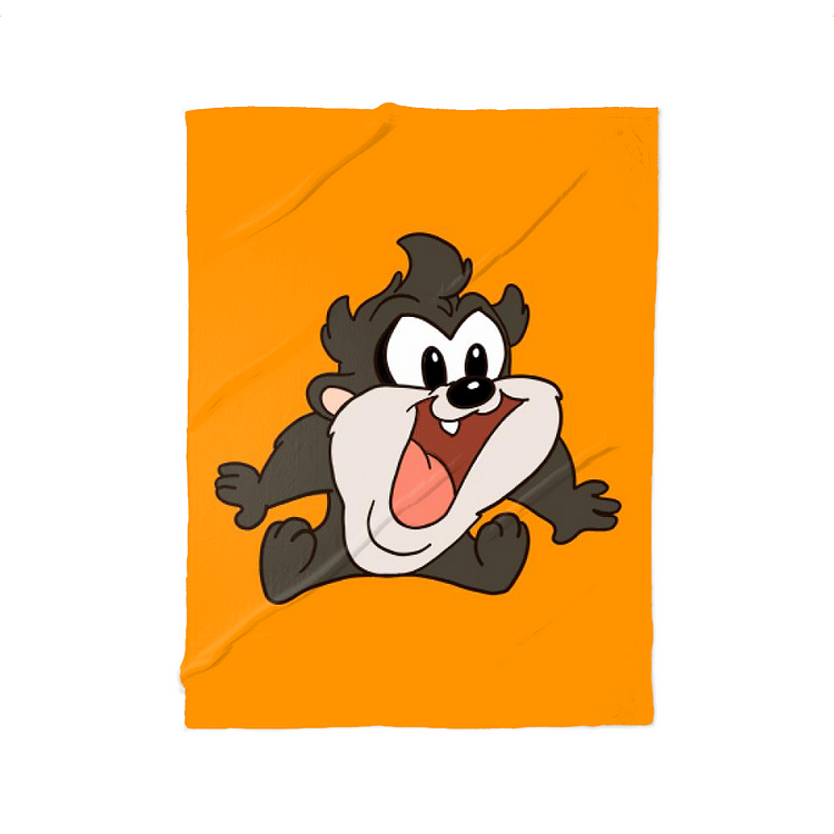 Baby Tasmanian Devil Looney Tunes Fleece Blanket