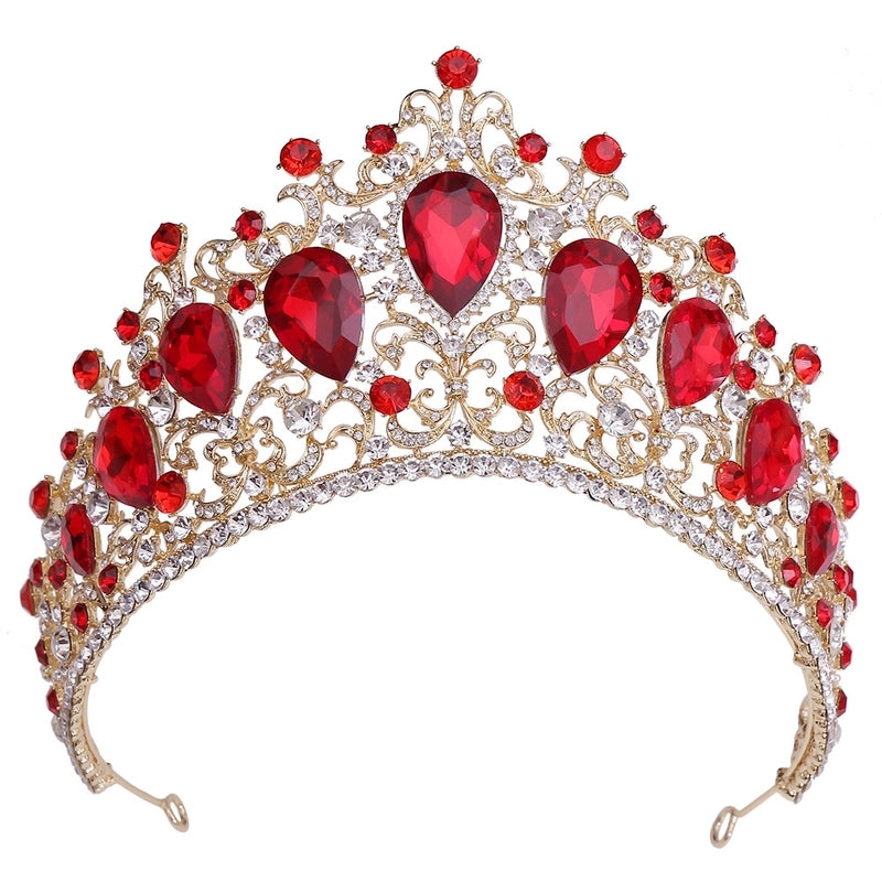 Women’s Elegant Romantic Crown Alloy Diamond Crown