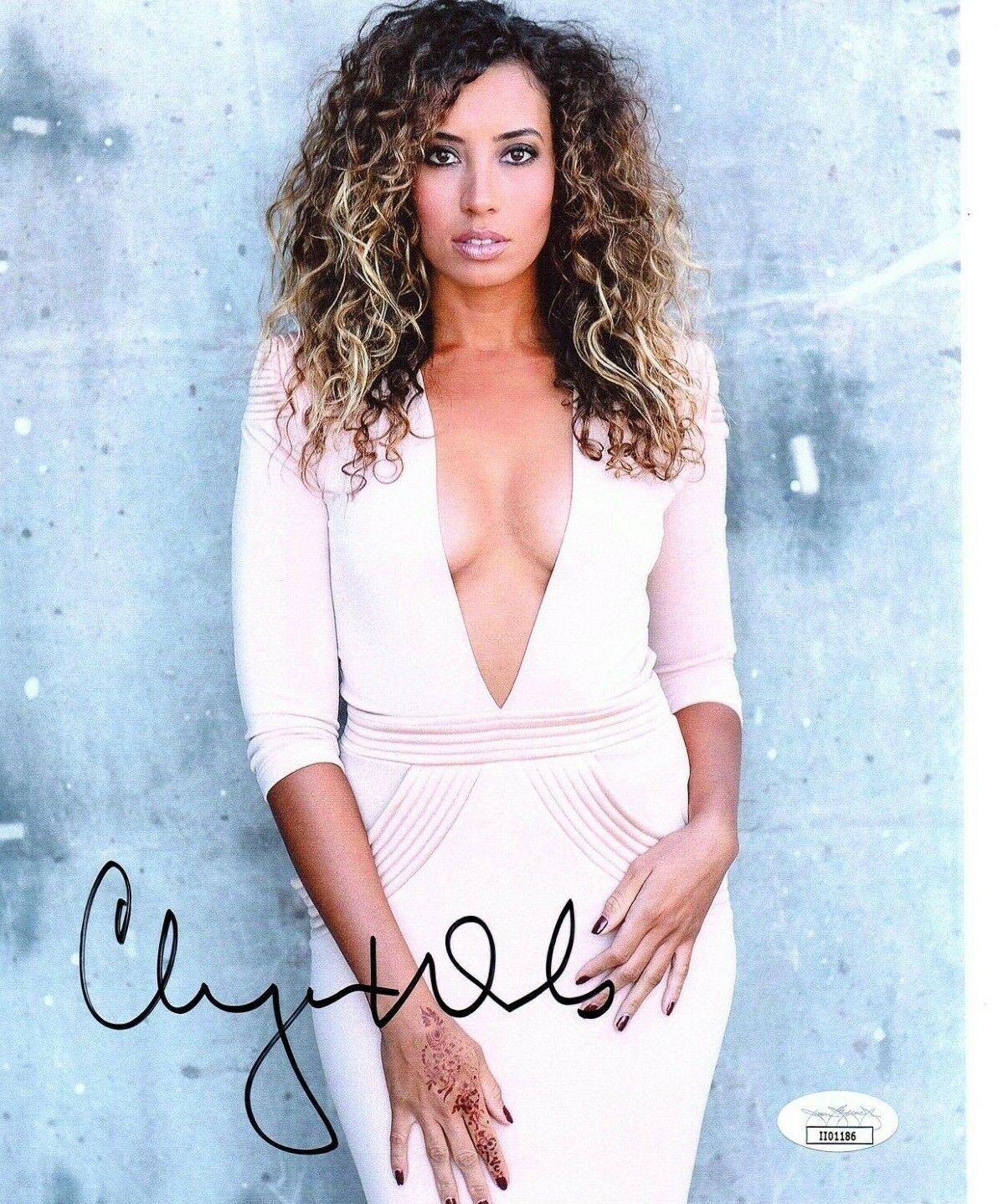 Cheyenne Woods LPGA star signed autographed 8x10 golf Photo Poster painting Tiger's Niece e JSA!