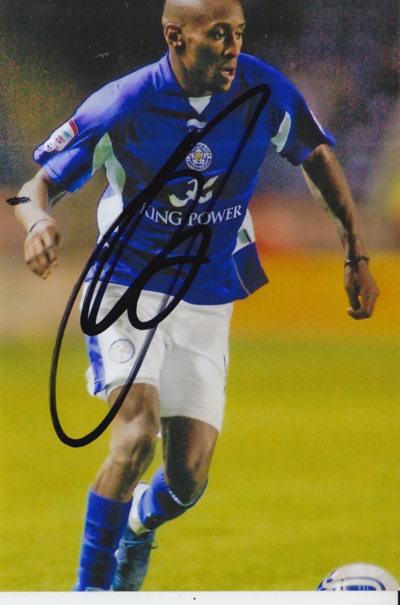 LEICESTER CITY HAND SIGNED LLOYD DYER 6X4 Photo Poster painting.