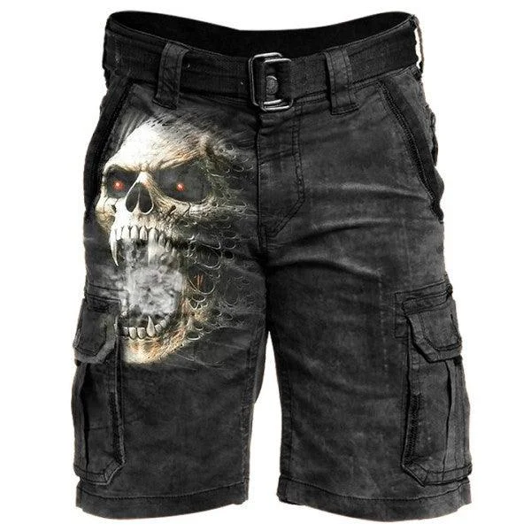 JELLYBUDDY™Mens 3D Skull Print Shorts