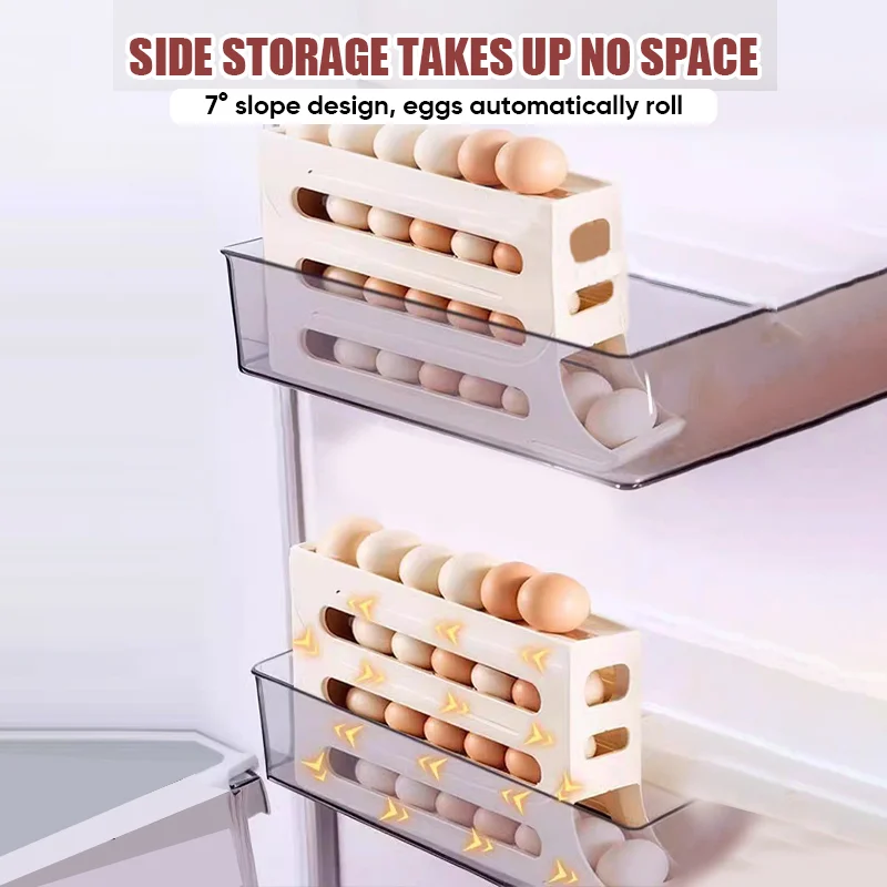 SAKER&reg; Four-Layer Egg Storage Rack