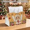 Xmas Angel DIY Pearl Diamond Painting PU Cover Tissue Holder Kit Pearl Art Painting Decoration for Home & Gifts
