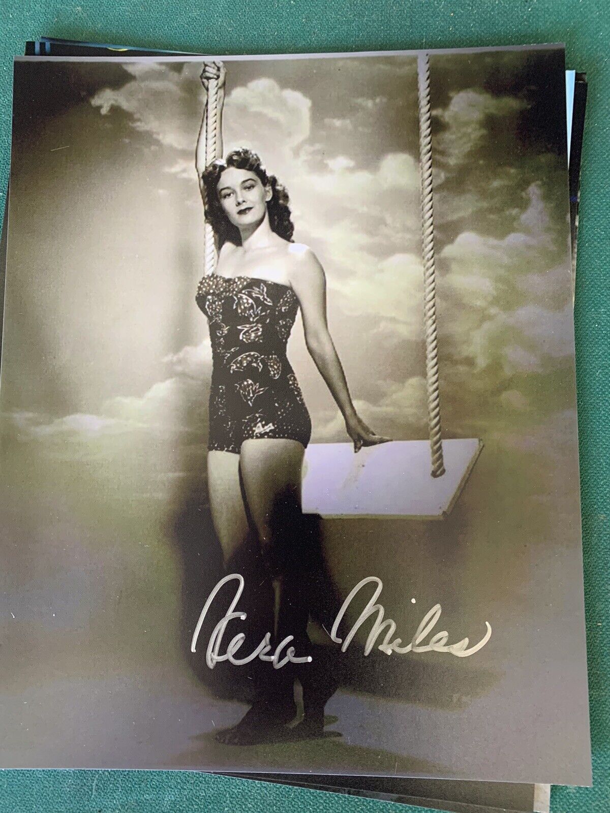 vera miles Signed 8x10 Photo Poster painting Pic Auto