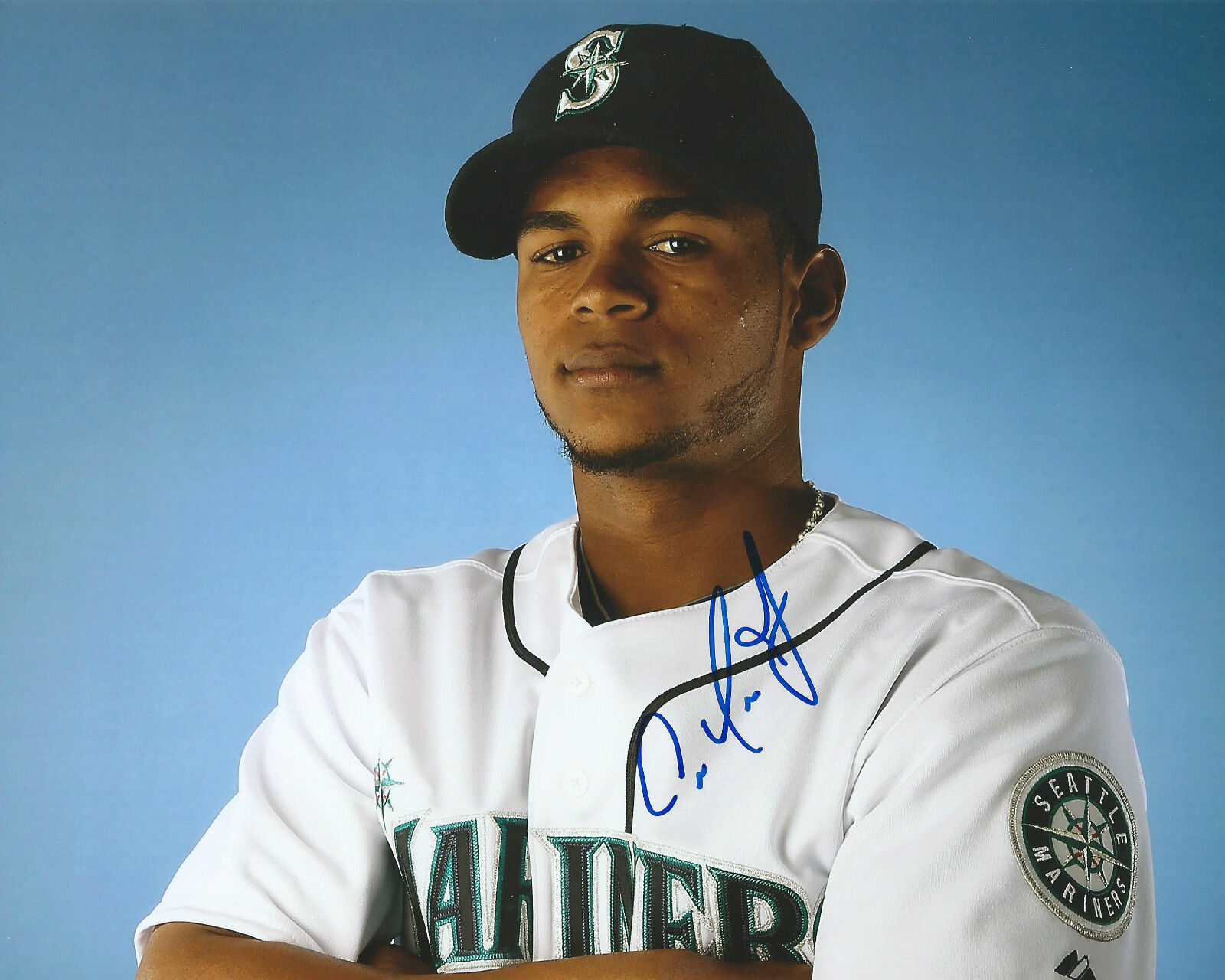 **GFA Seattle Mariners *CARLOS TRUINFEL* Signed 8x10 Photo Poster painting C3 COA**