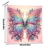 Framed Diamond Painting - Special Shaped - Butterfly (25x25cm)