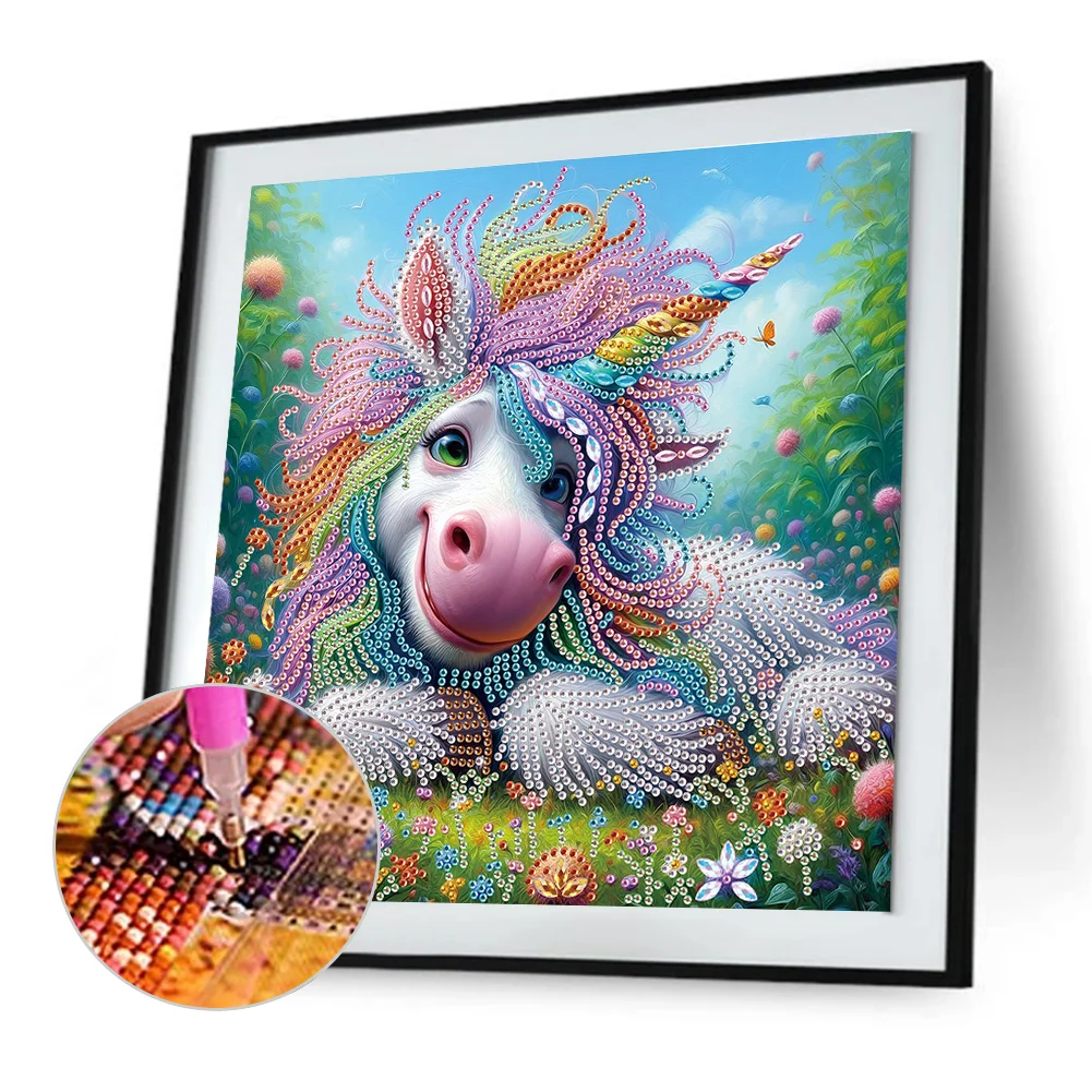 Diamond Painting - Partial Special Shaped Drill - Coffee Flower(Canvas|30*30cm)