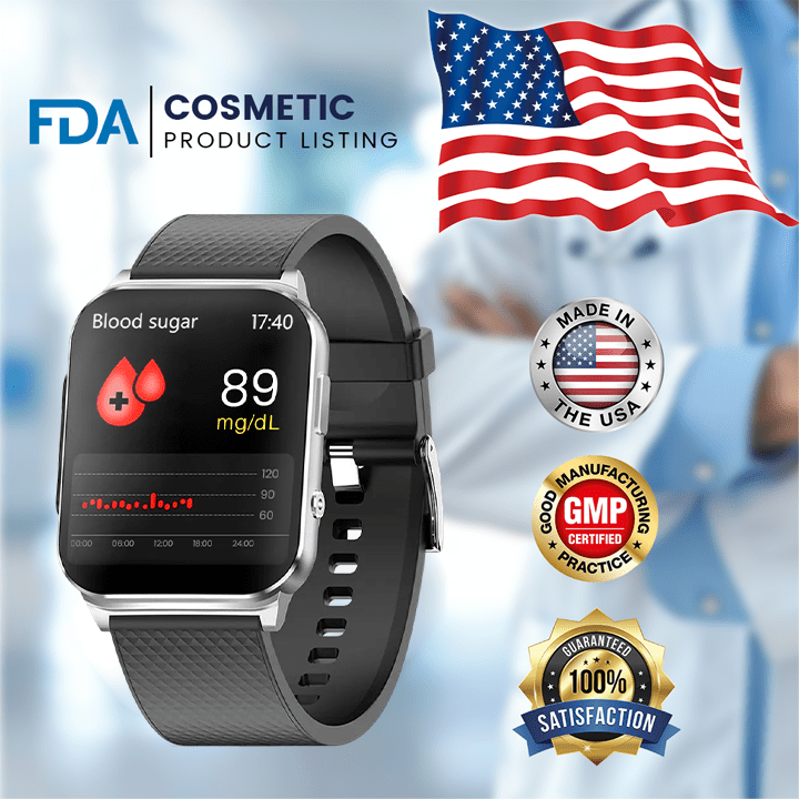 Bazeec™ SmartGluco Tracker Wellness Watch 🔆