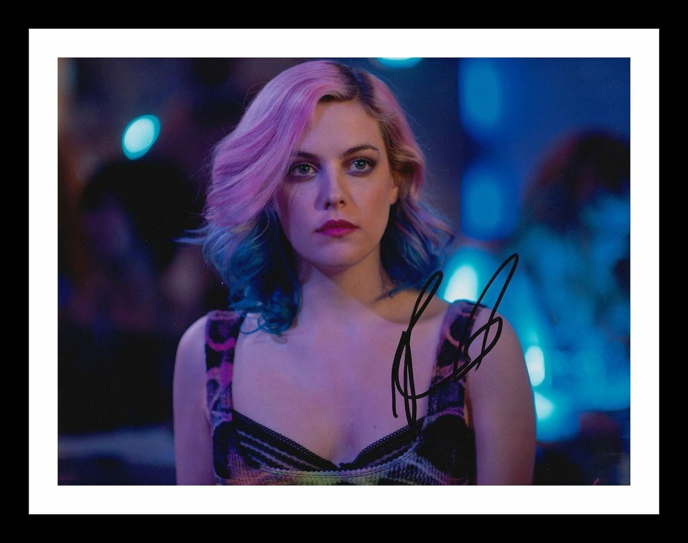 Riley Keough Autograph Signed & Framed Photo Poster painting