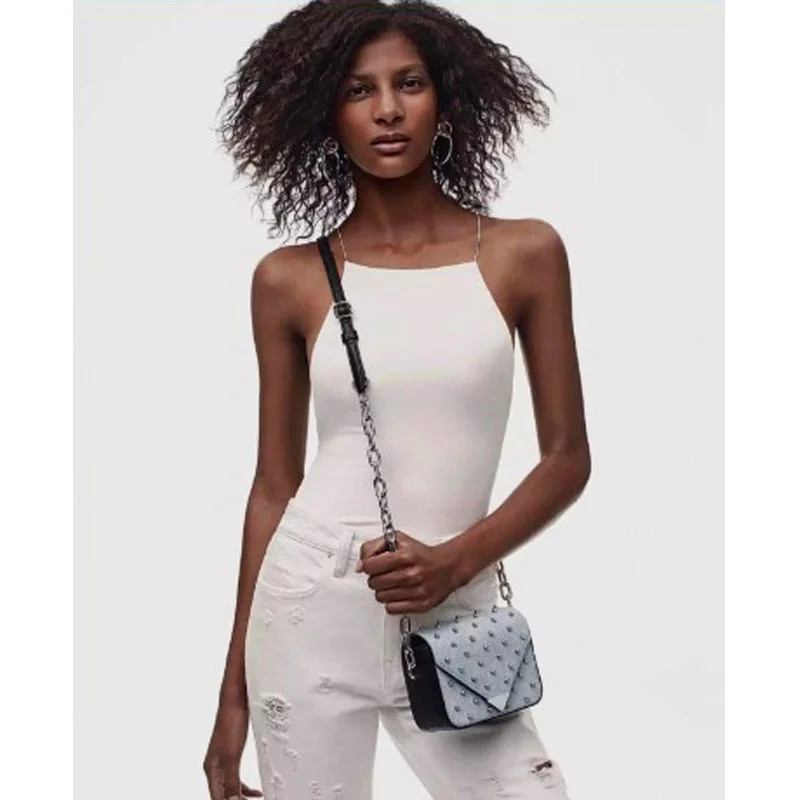 Body Tops Streetwear catsuit Summer Bodysuits Sleeveless Sexy Bodysuit Women Off Shoulder Halter cross one-piece slimming sling