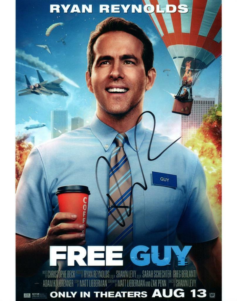 Ryan Reynolds 8x10 signed Photo Poster painting autographed Picture + COA