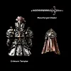 Crimson Templar Statue Desktop Decoration Crafts Collectible