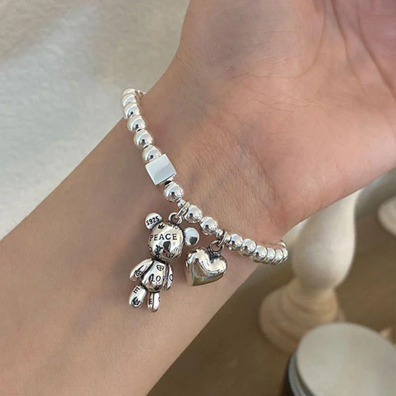 Brownm and Bear Bracelet