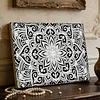 uk.everydayedeals DIY Pearl Painting With Frame - Handmade Self-Adhesive Pearls - Mandala(20*30cm)