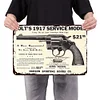 Colt's 1917 Service Model - Vintage Metal Signs - 20*30cm/30*40cm - Western&Warning