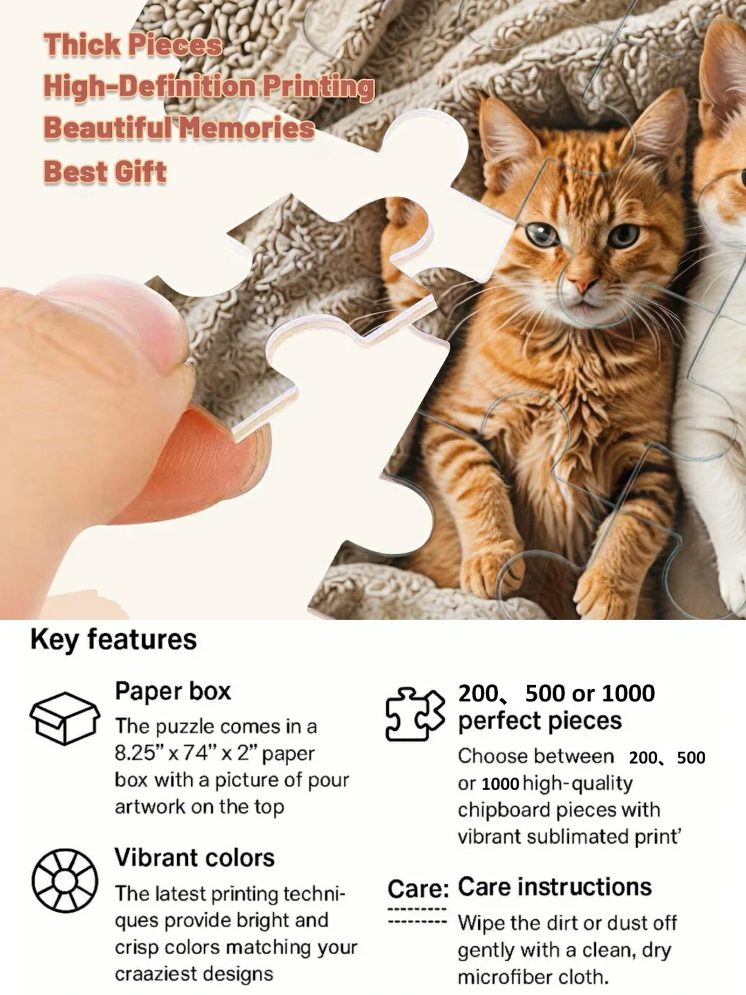 Custom Pet Jigsaw Puzzles Gift