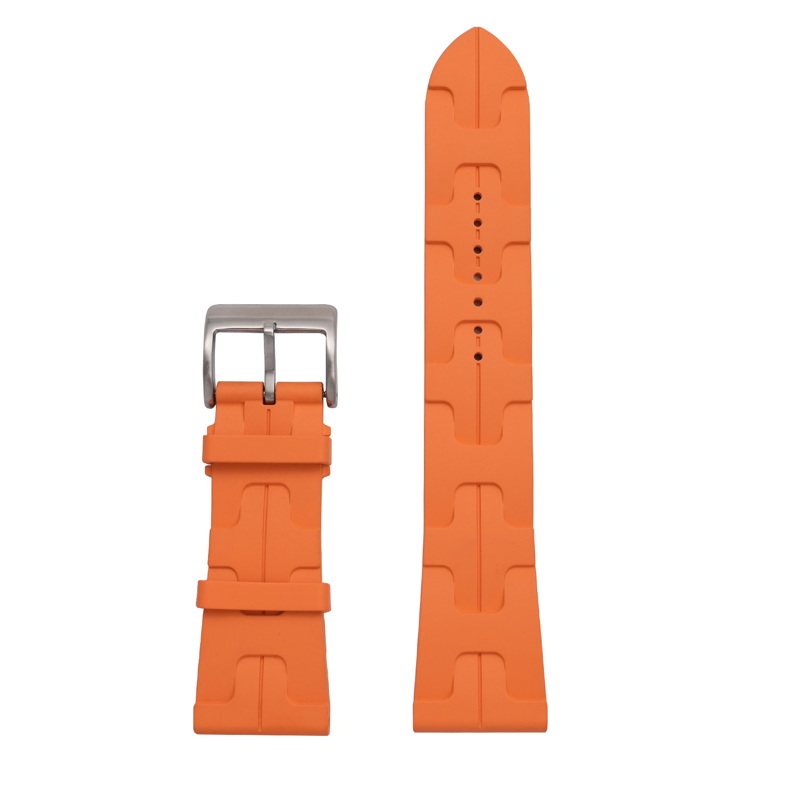 ★Flash Sale★Rubber FKM Watch Strap Watchband 24mm WDS0010 San Martin Watch San Martin Watch