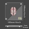 Brain Slice Acrylic Coasters Table Mats Party Favors