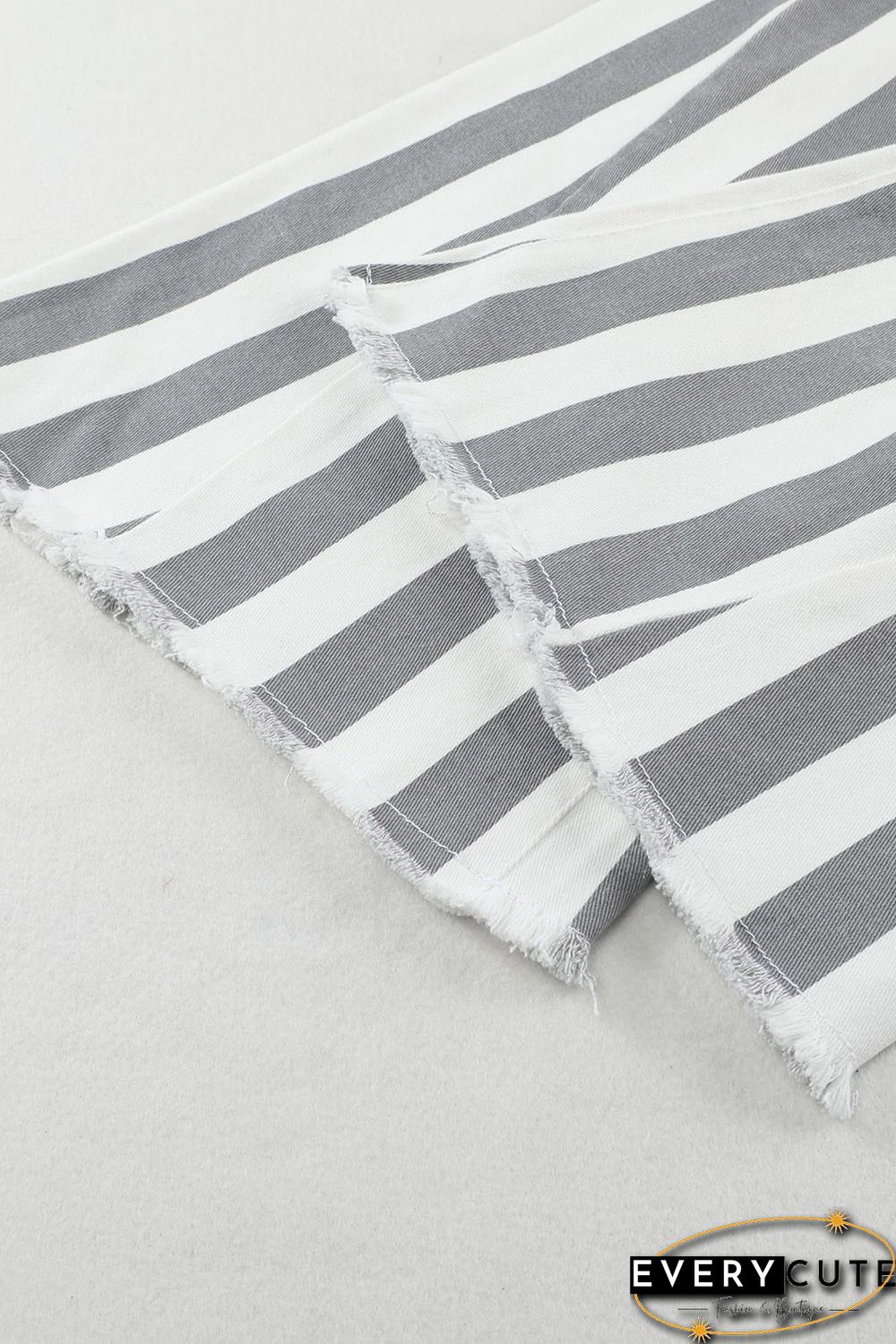 Stripe Star Embellished Western Flare Jeans