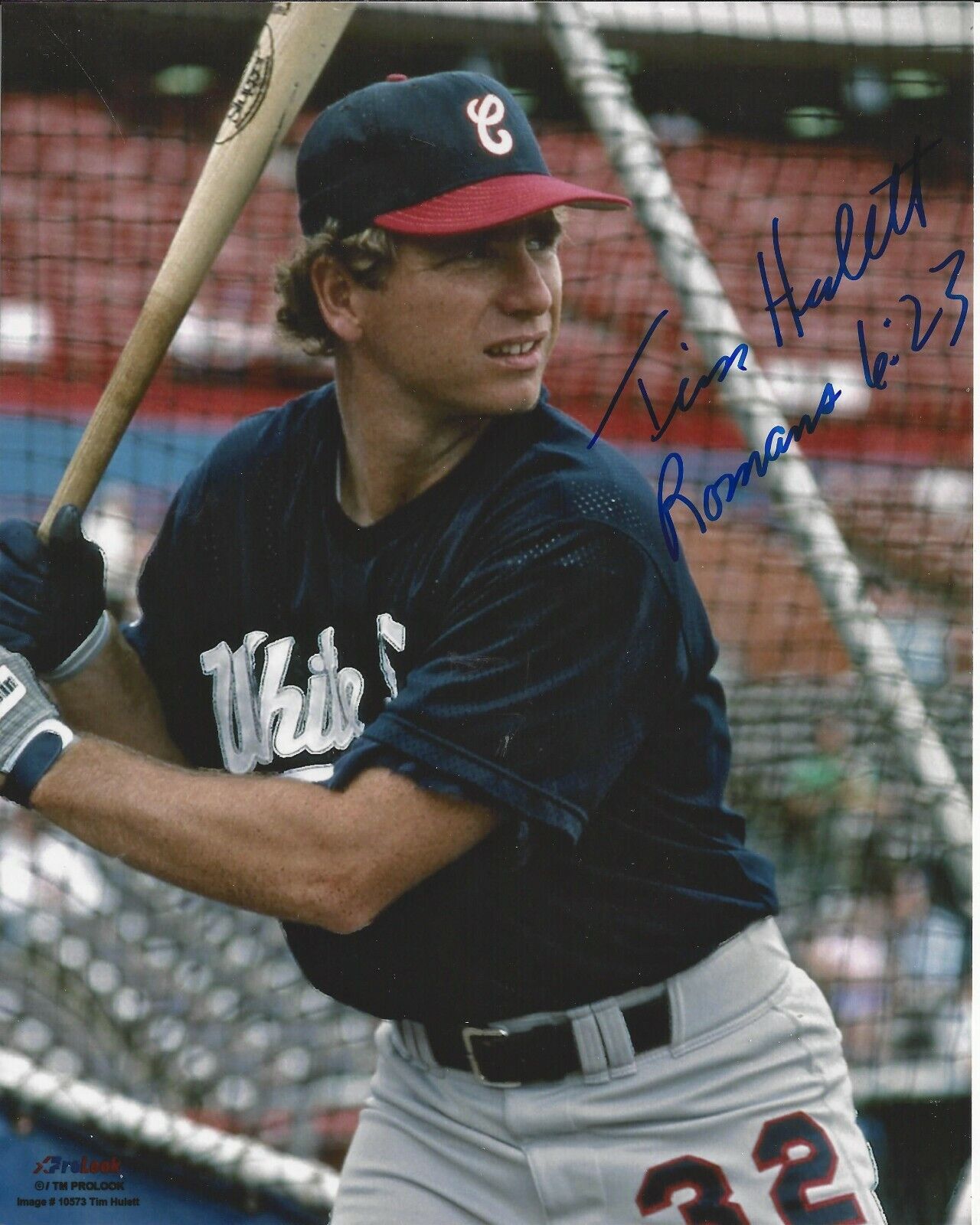 Tim Hulett Autographed 8x10 Chicago White Sox#4