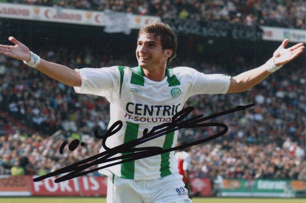 GORAN LOVRE HAND SIGNED 6X4 Photo Poster painting FOOTBALL AUTOGRAPH