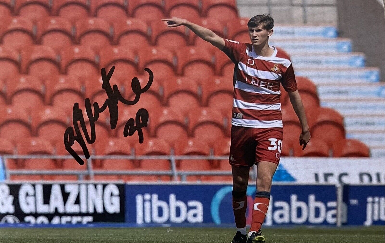 Ben Blythe Genuine Hand Signed Doncaster Rovers 6X4 Photo Poster painting 2