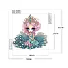 Diamond Painting-DIY Crystal Rhinestone Peacock Girl