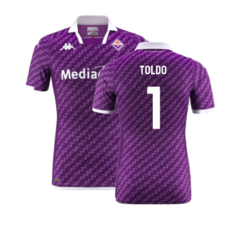 Fiorentina Francesco Toldo 1 Home Shirt Kit 2023-2024