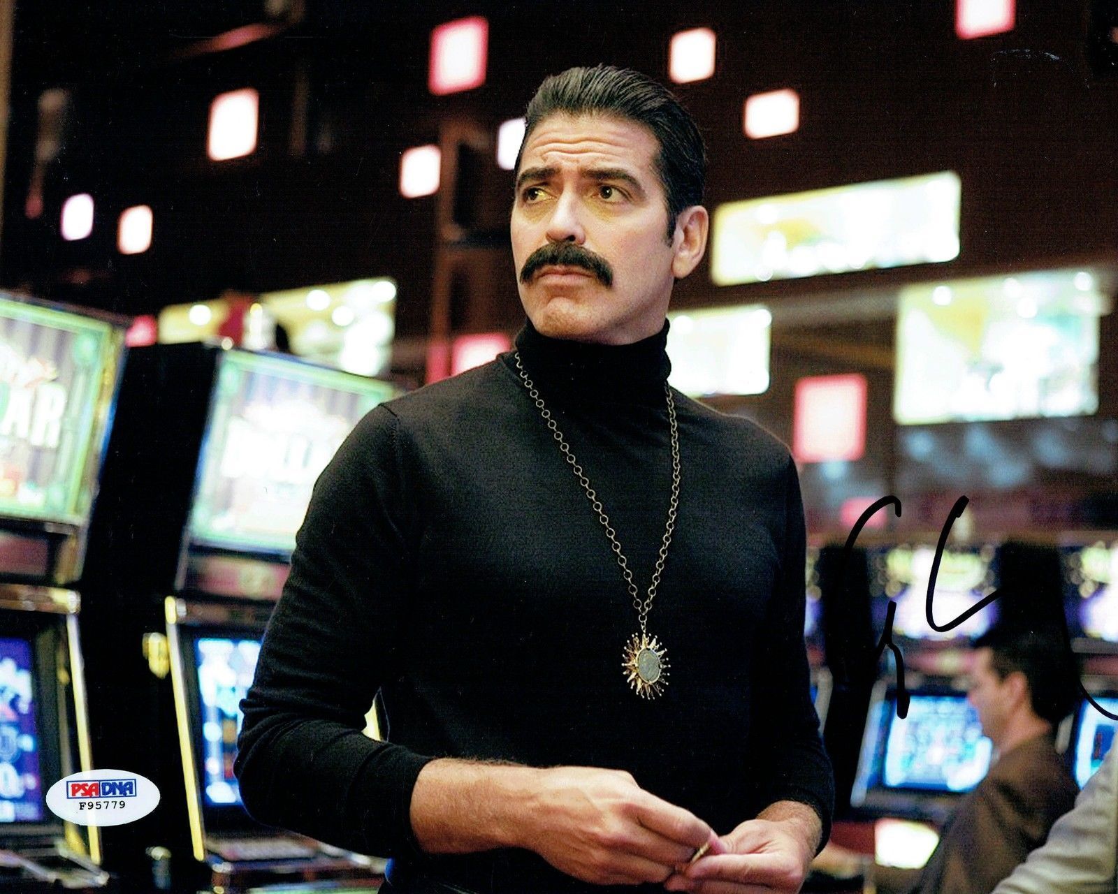 George Clooney Signed Ocean's 13 Authentic 8x10 Photo Poster painting (PSA/DNA) #F95779