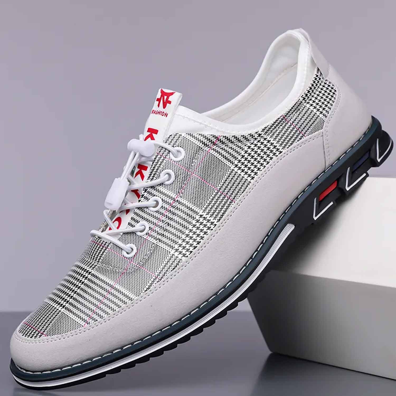 Men's Fashion Calfskin Leather Shoes