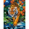 Tiger | Full Round Diamond Painting Kits