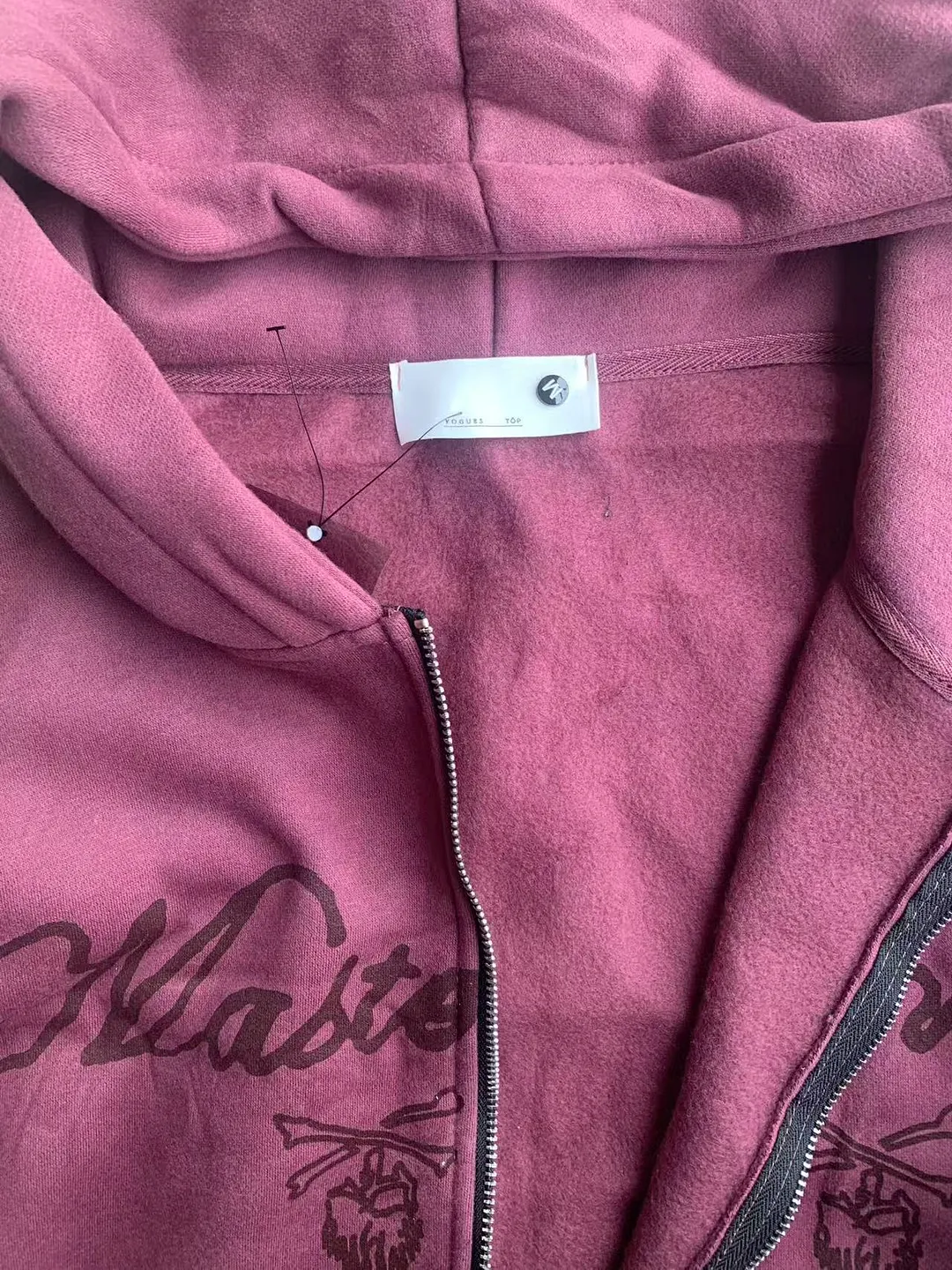 Men's Mastermind Skull Graphic Zip Hoodie