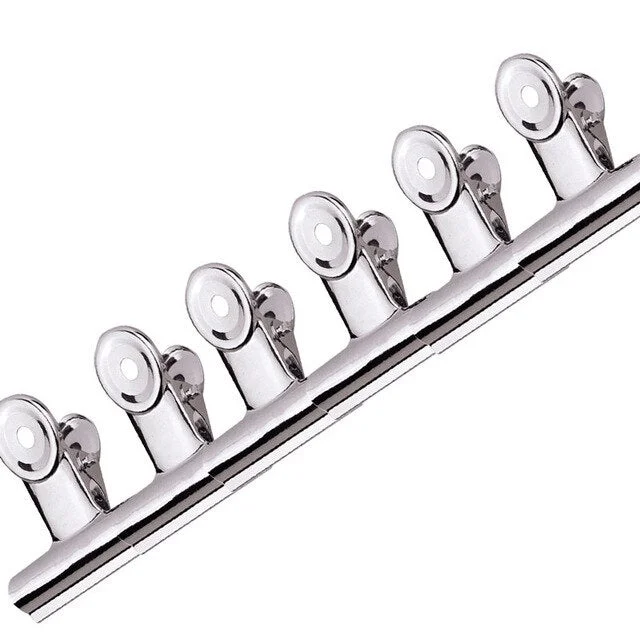 6pcs/lot Stainless Steel C Curve Nail Pinching Tool 4Colors Suitable For Fiberglass Nail Extension