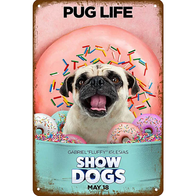 Dog - Vintage Tin Signs/Wooden Signs - 8*12Inch/12*16Inch