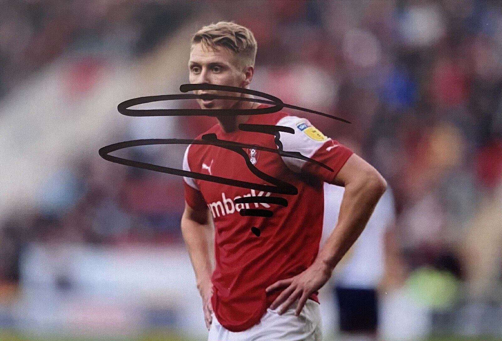 Jamie Lindsay Genuine Hand Signed Rotherham United 6X4 Photo Poster painting 2