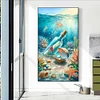 Diamond Painting-DIY Full Round Drill Fresh Sea Floor(40*70CM)