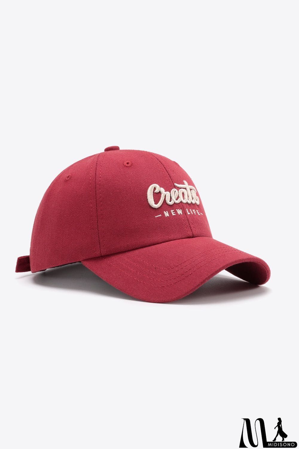 MidiSono - CREATE NEW LIFE Adjustable Cotton Baseball Cap