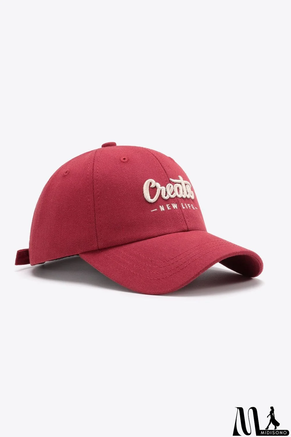 MidiSono - CREATE NEW LIFE Adjustable Cotton Baseball Cap