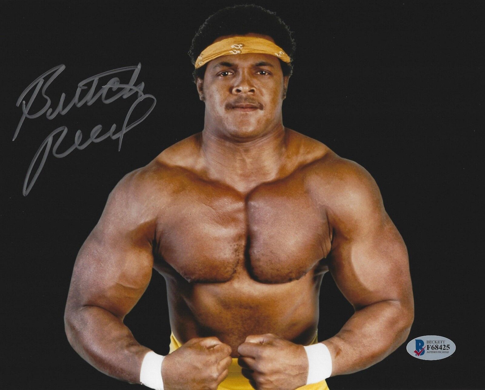 Butch Reed Signed 8x10 Photo Poster painting BAS Beckett COA WWE Picture Autograph WCW Doom NWA