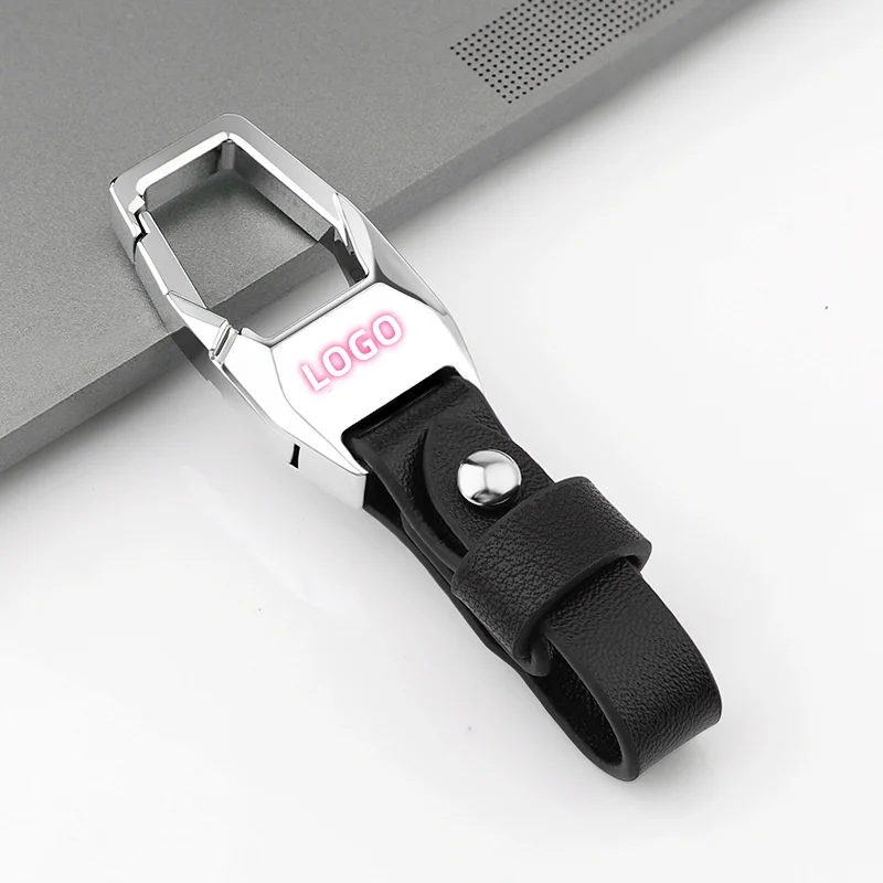 🔥Hot sale🔥🚕Car zinc alloy leather keychain