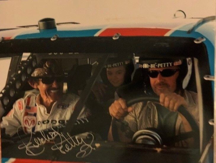 Richard Petty signed autographed 8x10 Photo Poster painting Kevin Costner