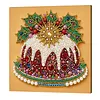25x25cm DIY Pearl Painting Kit with Frame Self-Adhesive Canvas