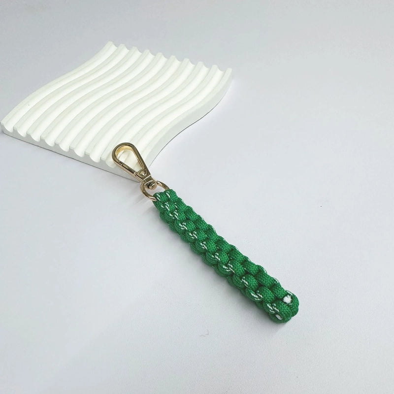 Miu Home Bag Hanging Hot Handmade Braided Pendant Colorful Fashionable Unique Key Shape Car Keychain